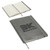 Gray Logo - Conclave Refillable Leatherette Journal