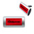 Decal-Silver - Clip Air Freshener with Aluminum Cover