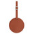 Tan - Golfer's Luggage / Bag Tag