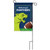Back - 14" x 20" Custom Double Sided Garden Banner with Hardware