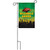 Front - 12" x 18" Custom Single Reverse Garden Banner with Hardware