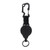 Outdoor Carabiner Round Badge Reel w/ Keyring