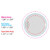 Imprint Area - Round Laguna USB Flash Drive 8 GB