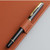 9.06" W x 13" H PU Leather Magnetic Clipboard w/Pen Holder