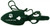 Pet Waste Scissor Scoop, Green Color