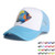 Full Color Imprint 5 Panel Trucker Hat Or Mesh Back Cap