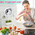 Stainless Steel Magnetic Backing Cooking Timer