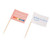 100 Pack Custom Toothpick Flags