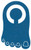Royal Blue - Foot Visor