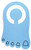 Carolina Blue - Foot Visor