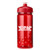 Translucent Red - 16 Oz. PolySure™ Inspire Sports Bottle