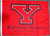 View 1 Logo - Flag Custom Screen Printed 2 x 3 feet (2 Color)