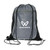 Lonsdale Drawstring Reflective Cinch Backpack