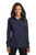 Dark Navy Blue Blank - Port Authority® Dimension Knit Ladies' Dress Shirt