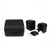 Black Blank - 3 in 1 Dismountable Universal Travel Adapter Plug
