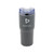 Blue/Clear Blank Back View - 20 Oz. Urban Peak® Trail Tumbler