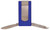 Laserable Blue 3-Function Money Clip, 2-1/8"