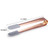 5.1 inch 304 Stainless Steel Ice Tongs w/Silicone (Gold & Rose Gold & Rainbow & Black)