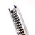 13 inch 304 Stainless Steel Lemon Zester W/Razor-Sharp Blade Kitchen Tool Cheese Grater(Heart hole)