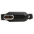 Leather USB Drive with Snap fastener and keyloop