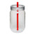 Red - Halden Single Wall Mason Jars - 24 OZ.