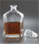26 Oz. Capital Decanter - Etched