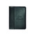Black - Camelot Perforated PVC Standard Size Padfolio