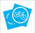 Bike To Work Week Sidewalk Stencil Kit