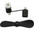 Black - Mini USB Fan Dual w/Apple & Micro USB