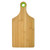 Bamboo/Lime Green - Bamboo Cheese Board w/Silicone Ring