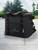 Gray/Black/Blue Back View Blank - Urban Peak® Waterproof 12 Can Hinge Cooler
