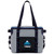 Gray/Black/Blue Open View Logo - Urban Peak® Waterproof 12 Can Hinge Cooler