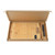 Natural Bamboo/Black - Bamboo Sharpen-It™ Cutting Board w/Knife Gift Box Set