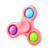 Push Pop Rotatable Fidget Spinner Toy
