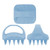 Blue - Ocho Shower Brush