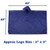 Unisex Adult Rain Poncho Umbrella Pocket Hooded Raincoat