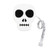 Halloween Skull Shaped Silicone Tape Measure