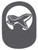Gray - Airplane Visor