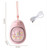 Rechargeable Pocket Paw Hand Warmers Mini Cute Winter Heater with led light