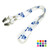 Custom Double Ended Lanyard w/Double Bulldog Clips