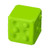 Lime Green - Square Push Pop Ball
