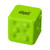 Lime Green - Square Push Pop Ball