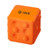 Orange - Square Push Pop Ball