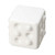 White - Square Push Pop Ball