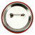 1 1/2" Round Button w/ Pin