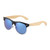 Wood Temple Square Sunglasses