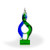 Delphia Art Glass Award - Green Base
