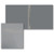 Gray Blank - 1/2" Entrapment Round Ring Binder