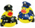 Rubber Heroic Police Duck© Toy