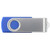 Imprint Area - iClick® Type-C Silver Swivel USB Flash Drive 8GB